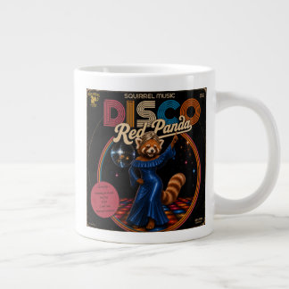 Disco Rode Panda Grote Koffiekop