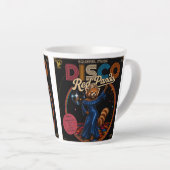 Disco Rode Panda Latte Mok (Rechterhoek)