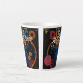 Disco Rode Panda Latte Mok (Voorkant)