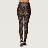 Disco Rode Panda Leggings (Achterkant)