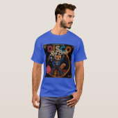 Disco Rode Panda T-shirt (Voorkant volledig)