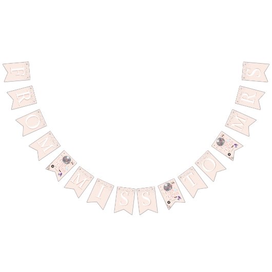 Disco Roller Skating vrijgezellenfeest | Miss to M Vlaggetjes (Alle)