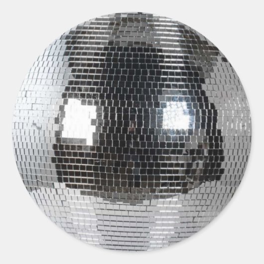 disco ronde sticker (Voorkant)
