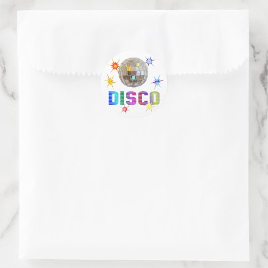 Disco Ronde Sticker (Tas)
