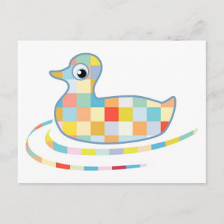 Disco Rubber Ducky Briefkaart