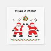 Disco Santa 2 Servet (Voorkant)