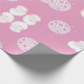 Disco Santa Christmas Cadeaupapier (Hoek)