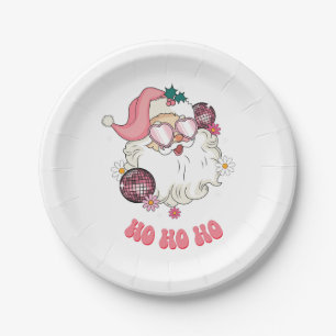 Disco Santa Ho Ho Ho Papieren Bordje