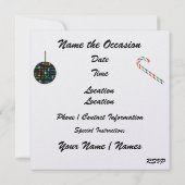 DISCO Santa - Partij - SRF Kaart (Achterkant)