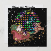 DISCO Santa - Partij - SRF Kaart (Voorkant / Achterkant)