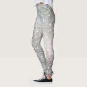 Disco Silver Glam  Leggings (Links)