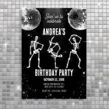 Disco skeleton dansen Verjaardagsfeest