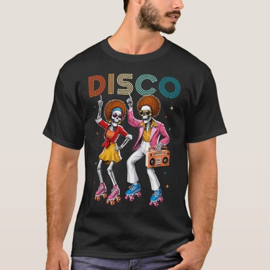 Disco Skeletons T-shirt (Voorkant)