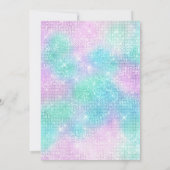 DISCO SPARKLE BIRTHDAY KAART (Achterkant)