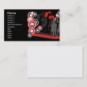 Disco Spin Visitekaartje (Voorkant / Achterkant)