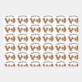 Disco Squirrels Birthday Inpakpapier Vel (Voorkant 3)