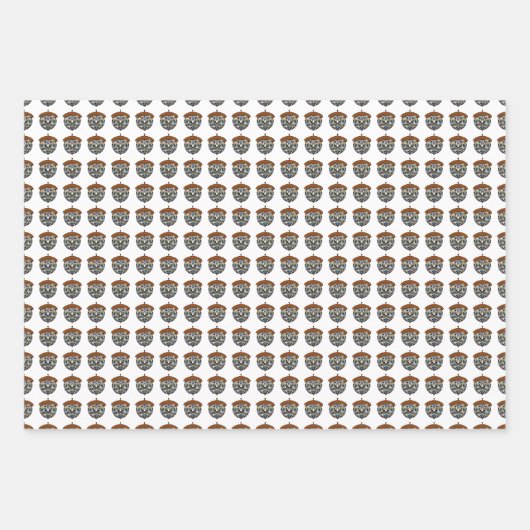 Disco Squirrels Birthday Inpakpapier Vel (Voorkant 2)