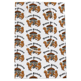 Disco Squirrels Birthday Medium Cadeauzakje