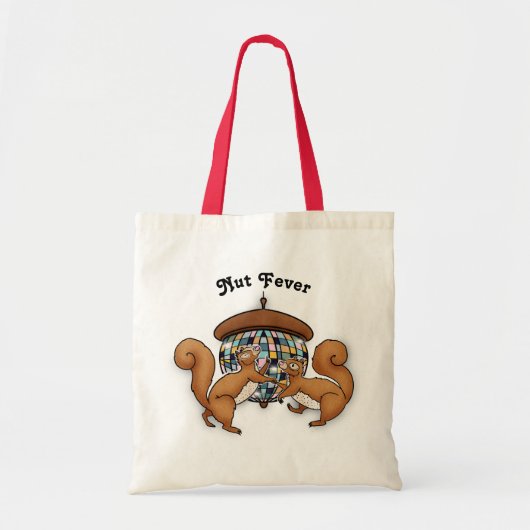 Disco Squirrels Nut Fever Tote Bag (Voorkant)