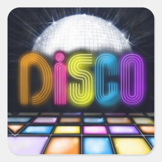 Disco Sticker (Voorkant)