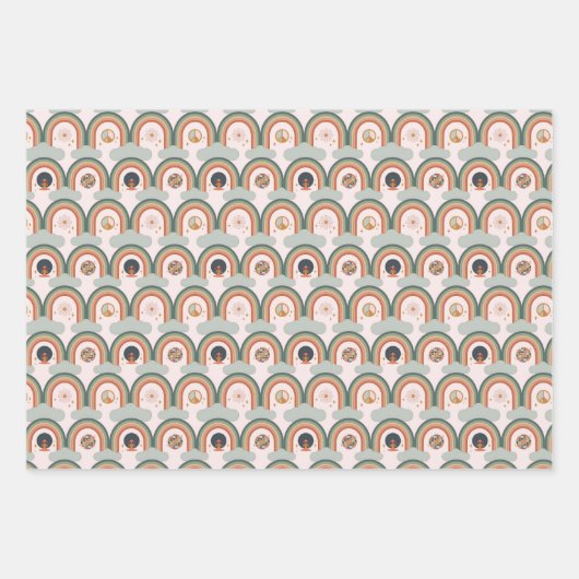 Disco Super Star-papierbladen van 1970 Inpakpapier Vel (Voorkant 2)