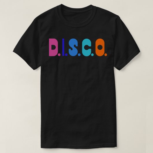DISCO T-SHIRT (Design voorkant)