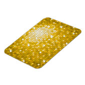 Disco Tegel "Gold" premium magneet (Linkerzijde)