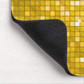 Disco Tegels "Goud" muismat horizontaal (Hoek)