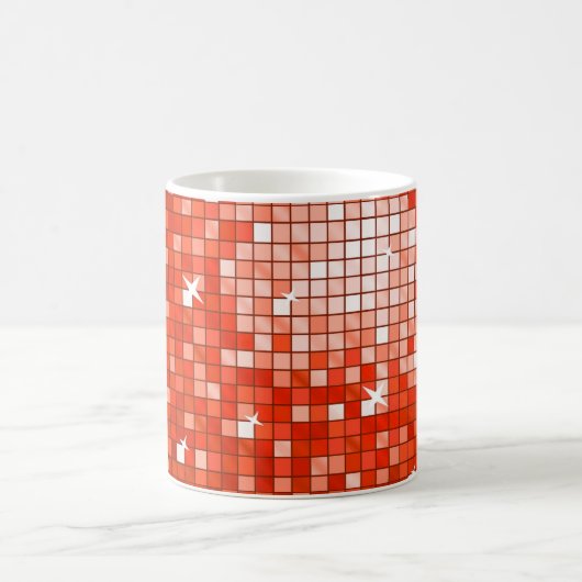 Disco Tegels Rood mok (Center)