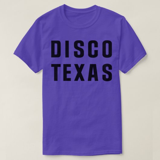 Disco Texas Blondie Tribute Design T-shirt (Design voorkant)