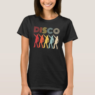 Disco Thed Party 70's Retro 70's Dansend T-shirt