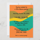 Disco Theme Party uit 1970 Kaart (Achterkant)