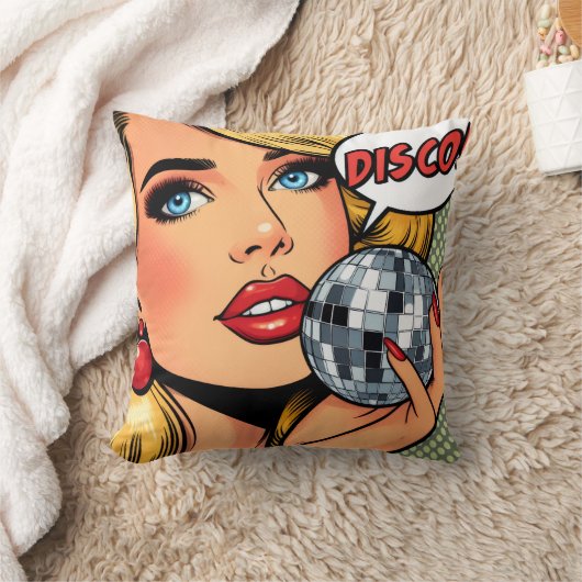 Disco Throw Cushion Kussen (Deken)