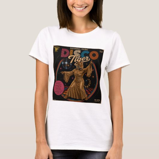 Disco Tigress Album T-shirt (Voorkant)