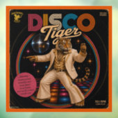 Disco Tijger Album Raamsticker (Vel 3)