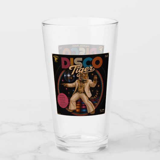 Disco Tijger Duo Glas (Voorkant)