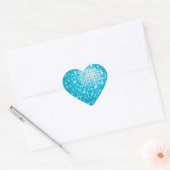 Disco Tiles Blue sticker (Envelop)