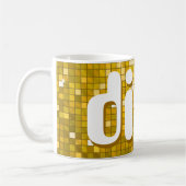 Disco Tiles "Gold" mok "diva" (Links)