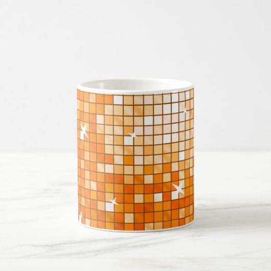 Disco Tiles Oranje mok (Center)