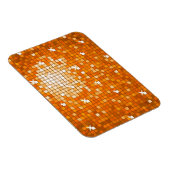 Disco Tiles Oranje premium magneet (Rechterzijde)
