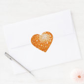 Disco Tiles Oranje sticker (Envelop)