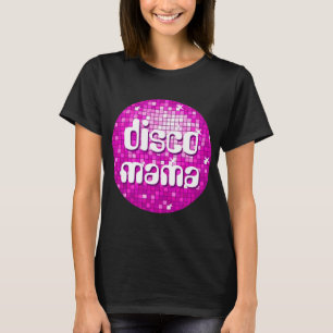 Disco Tiles Pink 'disco mamma', T-shirt voor vrouw