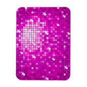 Disco Tiles Pink premium magneet (Verticaal)