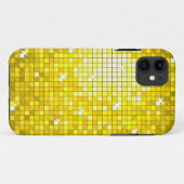 Disco Tiles Yellow iPhone 5 hoesje (Achterkant (horizontaal))