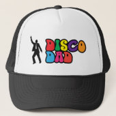 Disco Vader - Een Psychedelisch Cadeau voor Papa Trucker Pet (Voorkant)