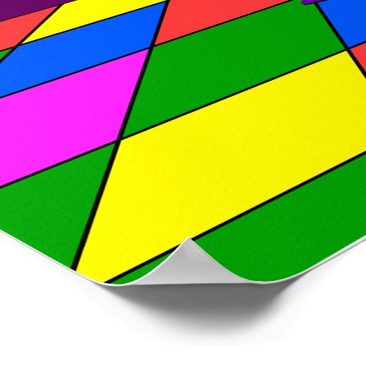 Disco varken op de dansvloer poster (Hoek)