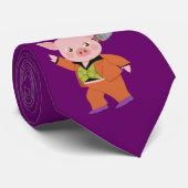 Disco-varken Stropdas (Opgerold)