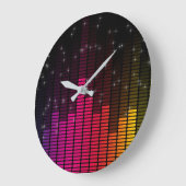 Disco verlicht muziekvolume voor Equalizer Grote Klok (Hoek)
