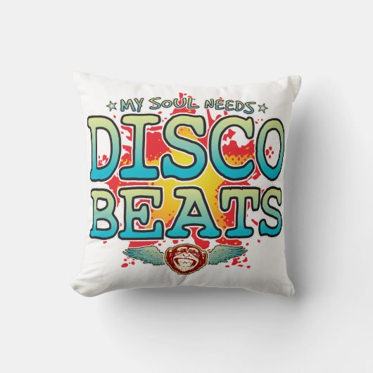 Disco verslaat Soul Cushion Kussen (Voorkant)