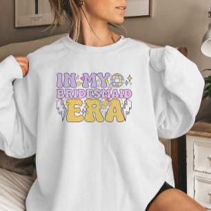 Disco Vibes Retro Groovy Bruidsmeisje Tijdperk Trui